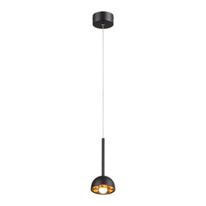 Lámpara Colgante LED de Metal 1.50 m de Altura, 9 W, Luz Cálida Brillante, IRC 90, No atenuable Lámpara Colgante LED de Metal 1.50 m de Altura, 9 W, Luz Cálida Brillante, IRC 90, No atenuable