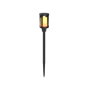 Lámpara Solar con Estaca LED Efecto Flama Movimiento, Luz Ámbar, IP44, No atenuable Lámpara Solar con Estaca LED Efecto Flama Movimiento, Luz Ámbar, IP44, No atenuable