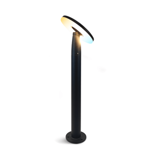 Mini Poste de Luz LED 10 W, Luz Blanca Ajustable, Altura 65 cm, IP65, IK07 Mini Poste de Luz LED 10 W, Luz Blanca Ajustable, Altura 65 cm, IP65, IK07