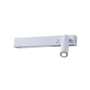 Lámpara de Pared con Luz de Lectura LED 10 W, Luz Cálida Brillante, Spot Dirigible, Apagadores Integrados Lámpara de Pared con Luz de Lectura LED 10 W, Luz Cálida Brillante, Spot Dirigible, Apagadores Integrados