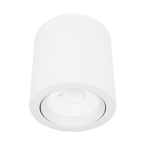 Lámpara Spot LED de Sobreponer Dirigible 10 W, Luz Cálida Brillante, No atenuable, LED integrado Lámpara Spot LED de Sobreponer Dirigible 10 W, Luz Cálida Brillante, No atenuable, LED integrado