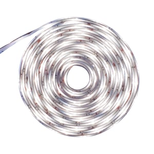 Tira LED 5 Metros de Longitud 12 W, Luz Blanca Neutra, Interiores, Multivoltaje, No atenuable Tira LED 5 Metros de Longitud 12 W, Luz Blanca Neutra, Interiores, Multivoltaje, No atenuable