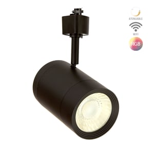 Lámpara Spot de Riel LED Inteligente WiFi 14 W, Luz RGB + Blanca, Atenuable, Compatible con App móvil y Asistentes de voz Lámpara Spot de Riel LED Inteligente WiFi 14 W, Luz RGB + Blanca, Atenuable, Compatible con App móvil y Asistentes de voz
