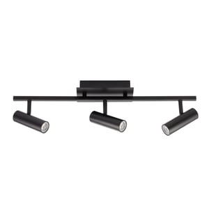 Lámpara Spot LED de Sobreponer Dirigible 18 W, Luz Cálida Brillante, 3 Salidas, No atenuable, LED integrado Lámpara Spot LED de Sobreponer Dirigible 18 W, Luz Cálida Brillante, 3 Salidas, No atenuable, LED integrado