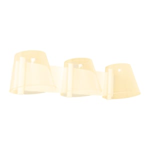 Lámpara de Pared Arbotante LED 18 W, Luz Cálida Brillante, Pantallas Transparentes, No atenuable Lámpara de Pared Arbotante LED 18 W, Luz Cálida Brillante, Pantallas Transparentes, No atenuable