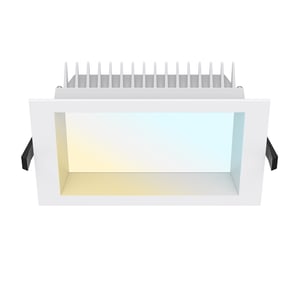 Lámpara Empotrable Downlight LED 18 W, Luz Blanca Ajustable, Antiparpadeo, No atenuable Lámpara Empotrable Downlight LED 18 W, Luz Blanca Ajustable, Antiparpadeo, No atenuable