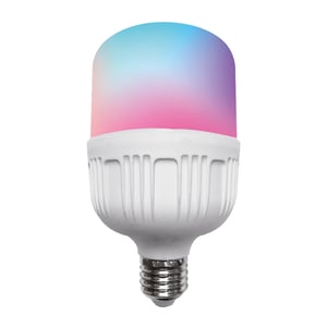 Foco de Alta Potencia Inteligente LHB LED WiFi 20 W, Luz RGB + Blanca, Base E27, Atenuable, Compatible con App móvil y Asistentes de voz Foco de Alta Potencia Inteligente LHB LED WiFi 20 W, Luz RGB + Blanca, Base E27, Atenuable, Compatible con App móvil y Asistentes de voz