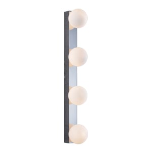 Lámpara de Pared Arbotante, Potencia Máx. 240 W, 4 Bases G9, IP44, No incluye focos Lámpara de Pared Arbotante, Potencia Máx. 240 W, 4 Bases G9, IP44, No incluye focos