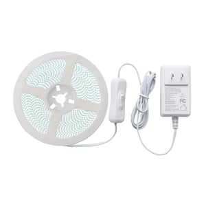 Tira LED 5 Metros de Longitud 24 W, Luz de Día, Interiores, No atenuable Tira LED 5 Metros de Longitud 24 W, Luz de Día, Interiores, No atenuable
