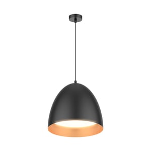 Lámpara Colgante LED de Metal 25 W, Luz Cálida Brillante, 1.84 m de Altura, No atenuable Lámpara Colgante LED de Metal 25 W, Luz Cálida Brillante, 1.84 m de Altura, No atenuable