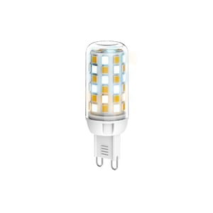 Foco LED Inteligente WiFi 3.5 W, Luz Blanca Ajustable, Base G9, Atenuable, Compatible con App móvil y Asistentes de voz Foco LED Inteligente WiFi 3.5 W, Luz Blanca Ajustable, Base G9, Atenuable, Compatible con App móvil y Asistentes de voz