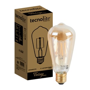 Foco ST21 LED Filamento 4.5 W, Luz Cálida Suave, Base E27, Atenuable Foco ST21 LED Filamento 4.5 W, Luz Cálida Suave, Base E27, Atenuable