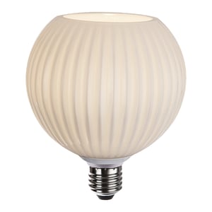 Foco Globo G120 LED 4.5 W, Luz Ámbar, Base E27, No atenuable Foco Globo G120 LED 4.5 W, Luz Ámbar, Base E27, No atenuable