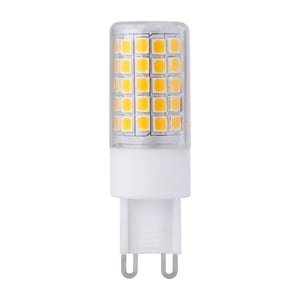 Foco JCD 360° LED Ampolleta 6 W, Luz Cálida Brillante, Base G9, Flicker Free, Atenuable Foco JCD 360° LED Ampolleta 6 W, Luz Cálida Brillante, Base G9, Flicker Free, Atenuable