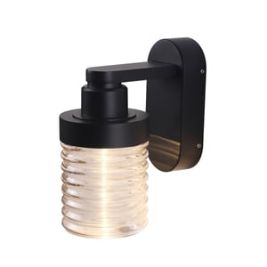 Lámpara de Pared Arbotante Exterior LED 6 W, Luz Cálida Brillante, IP65, IK05, No atenuable Lámpara de Pared Arbotante Exterior LED 6 W, Luz Cálida Brillante, IP65, IK05, No atenuable