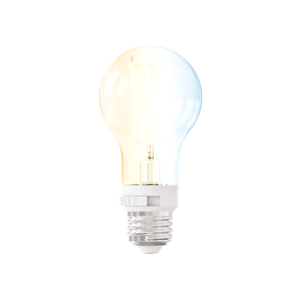 Foco A19 Filamento LED 7.5 W, IRC 90, Luz Blanca Ajustable, Base E27, Atenuable Foco A19 Filamento LED 7.5 W, IRC 90, Luz Blanca Ajustable, Base E27, Atenuable