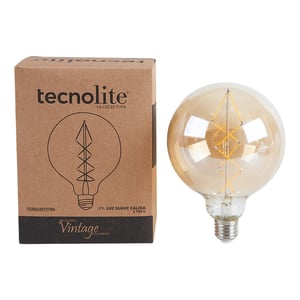 Foco Globo G90 LED Filamento 7 W, Luz Cálida Suave, Base E27, No atenuable Foco Globo G90 LED Filamento 7 W, Luz Cálida Suave, Base E27, No atenuable