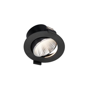 Lámpara Empotrable Dirigible Downlight LED 7 W, Luz Cálida Brillante, No atenuable, Multivoltaje Lámpara Empotrable Dirigible Downlight LED 7 W, Luz Cálida Brillante, No atenuable, Multivoltaje
