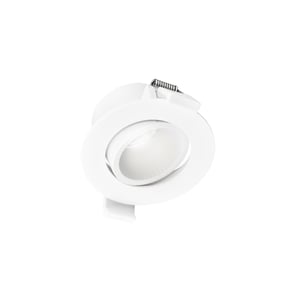 Lámpara Empotrable Dirigible Downlight LED 7 W, Luz de Día, No atenuable, Multivoltaje Lámpara Empotrable Dirigible Downlight LED 7 W, Luz de Día, No atenuable, Multivoltaje