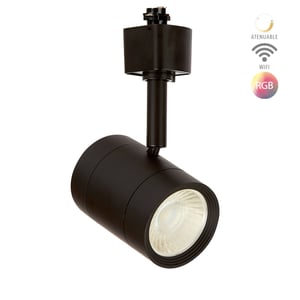 Lámpara Spot de Riel LED Inteligente WiFi 7 W, Luz RGB + Blanca, Atenuable, Compatible con App móvil y Asistentes de voz Lámpara Spot de Riel LED Inteligente WiFi 7 W, Luz RGB + Blanca, Atenuable, Compatible con App móvil y Asistentes de voz