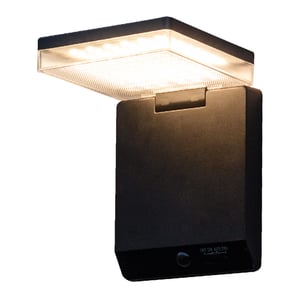 Lámpara Solar Arbotante LED 8 W, Luz Cálida Brillante, Sensor de Movimiento, 3 Modos de Luz, IP44, IK06 Lámpara Solar Arbotante LED 8 W, Luz Cálida Brillante, Sensor de Movimiento, 3 Modos de Luz, IP44, IK06