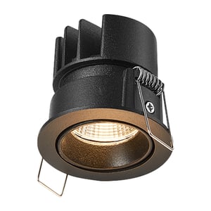 Lámpara Empotrable Downlight LED 8 W, Luz Cálida Brillante, IRC 90, No atenuable, Multivoltaje Lámpara Empotrable Downlight LED 8 W, Luz Cálida Brillante, IRC 90, No atenuable, Multivoltaje