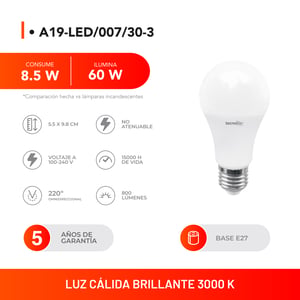 A19-LED/010/30-3 A19-LED/010/30-3