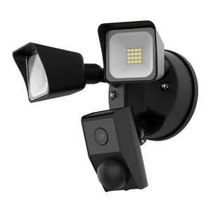 Cámara de Seguridad Exterior WiFi con Lámpara 25 W, Visión Nocturna, Sensor de Movimiento, Compatible con App móvil y Asistentes de voz Cámara de Seguridad Exterior WiFi con Lámpara 25 W, Visión Nocturna, Sensor de Movimiento, Compatible con App móvil y Asistentes de voz