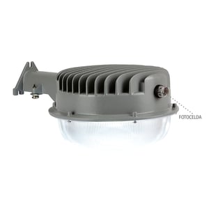 Lámpara de Pared Arbotante con Fotocelda LED 50 W, Luz de Día, IP65, Industrial, Exteriores Lámpara de Pared Arbotante con Fotocelda LED 50 W, Luz de Día, IP65, Industrial, Exteriores
