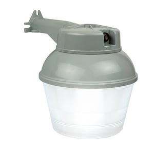Lámpara Suburbana con Fotocelda, Foco LED 50 W Incluido, Base E27, Luz de Día, IP43, Exteriores, No atenuable Lámpara Suburbana con Fotocelda, Foco LED 50 W Incluido, Base E27, Luz de Día, IP43, Exteriores, No atenuable