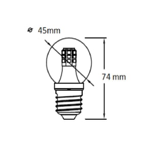 G45E27-LED/4W/65 G45E27-LED/4W/65
