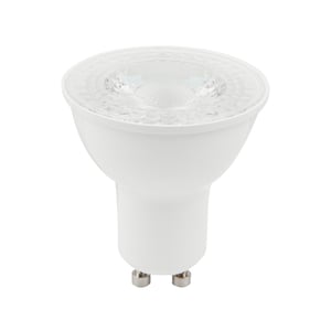 Foco GU10 LED 5.5 W, Luz Cálida Brillante, No atenuable Foco GU10 LED 5.5 W, Luz Cálida Brillante, No atenuable