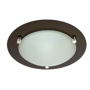 Lámpara Plafón Techo, Potencia Máx. 120 W, 2 Bases E27, Interiores, No incluye focos Lámpara Plafón Techo, Potencia Máx. 120 W, 2 Bases E27, Interiores, No incluye focos