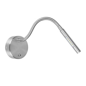 Luz de Lectura LED 2 W, Luz Cálida Brillante, Flexible, Sobreponer en pared Luz de Lectura LED 2 W, Luz Cálida Brillante, Flexible, Sobreponer en pared