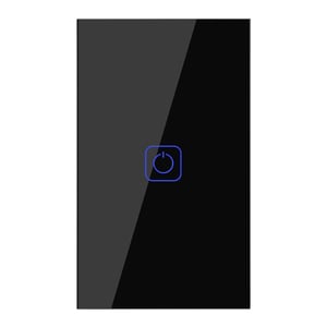 Apagador Inteligente Táctil WiFi 1 Circuito, Requiere Cable Neutro, Compatible con App móvil y Asistentes de voz Apagador Inteligente Táctil WiFi 1 Circuito, Requiere Cable Neutro, Compatible con App móvil y Asistentes de voz
