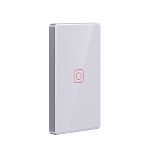 Apagador Inteligente Táctil WiFi 1 Circuito, Requiere Cable Neutro, Compatible con App móvil y Asistentes de voz Apagador Inteligente Táctil WiFi 1 Circuito, Requiere Cable Neutro, Compatible con App móvil y Asistentes de voz