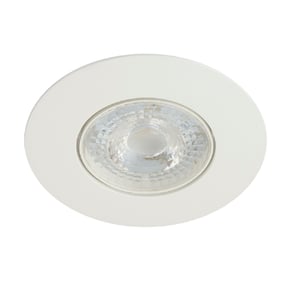 Lámpara Empotrable Downlight LED 5.5 W, Luz Cálida Brillante, No atenuable Lámpara Empotrable Downlight LED 5.5 W, Luz Cálida Brillante, No atenuable
