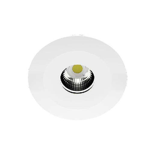 Lámpara Downlight LED Empotrable 9 W, Luz de Día, A Prueba de Vapor, LED integrado