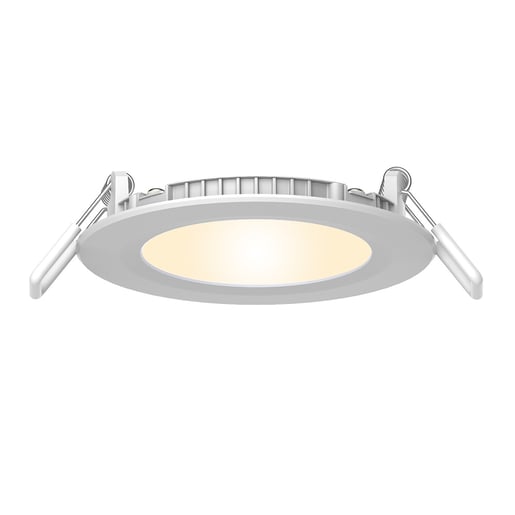 Lámpara Empotrable Downlight LED 9 W, Luz Cálida Brillante, No atenuable Lámpara Empotrable Downlight LED 9 W, Luz Cálida Brillante, No atenuable
