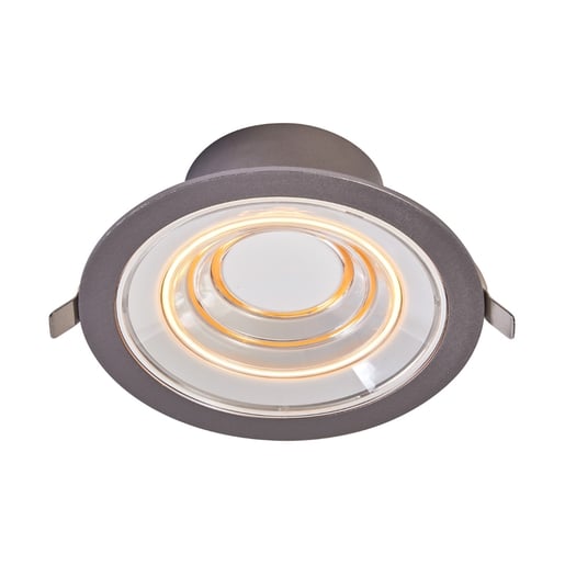 Lámpara Downlight LED Filamento Empotrable 9 W, Luz Cálida Suave, No atenuable Lámpara Downlight LED Filamento Empotrable 9 W, Luz Cálida Suave, No atenuable