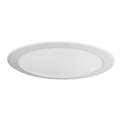 Lámpara Downlight LED Empotrable 9 W, Luz Neutra, No atenuable, LED integrado