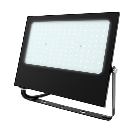 Reflector LED Exterior 100 W, Luz de Día, IP66, IK05, No Atenuable, LED integrado