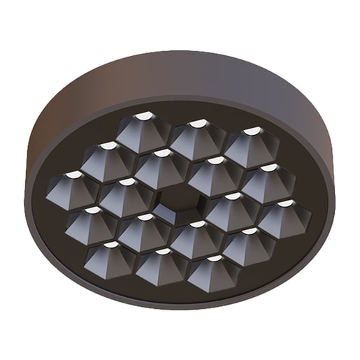 Lámpara Plafón LED Techo Honeycomb 10 W, Luz Neutra, Diseño Hexagonal, IRC 90, No atenuable Lámpara Plafón LED Techo Honeycomb 10 W, Luz Neutra, Diseño Hexagonal, IRC 90, No atenuable