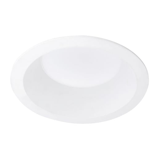 Lámpara Downlight LED Empotrable 10 W, Luz Blanca Configurable, Atenuable, LED integrado