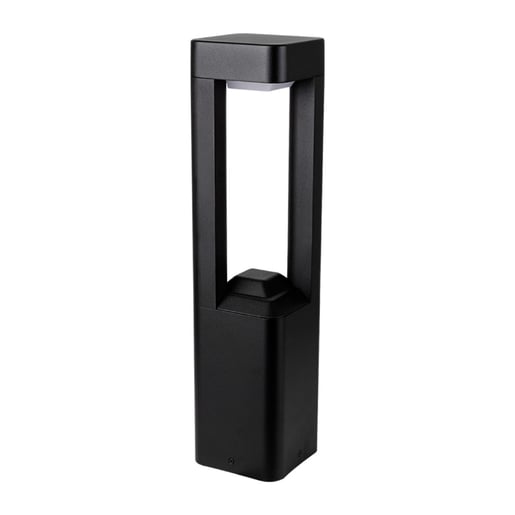 Mini Poste LED Exterior 50 cm 10 W, Luz Cálida Brillante, IP44, No atenuable