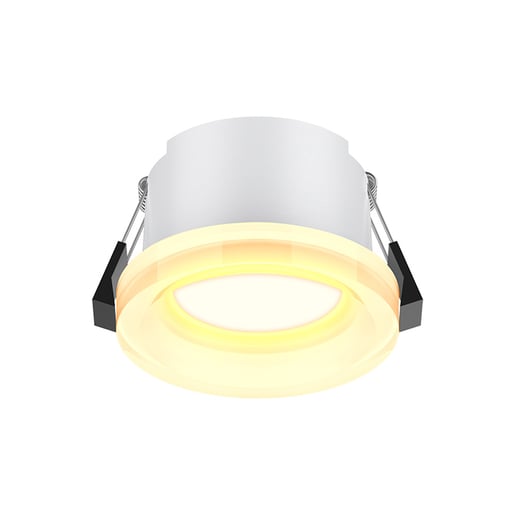 Lámpara Downlight LED 10 W con Aro de Luz Empotrable, Luz Blanca Ajustable, No atenuable