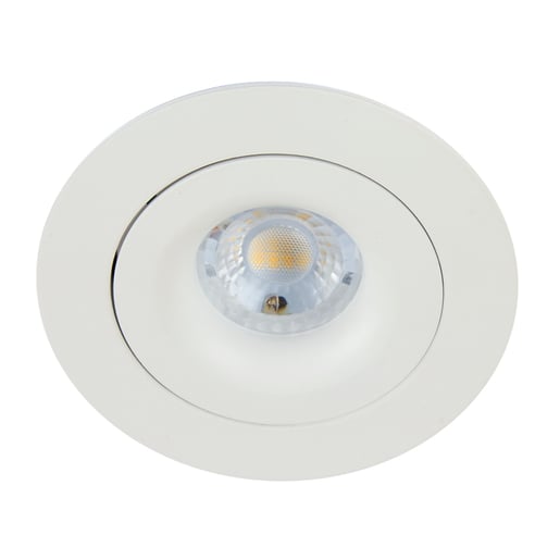 Lámpara Downlight Empotrable Dirigible, Potencia Máx. 50 W, Base GX5.3, Foco MR16 no incluido