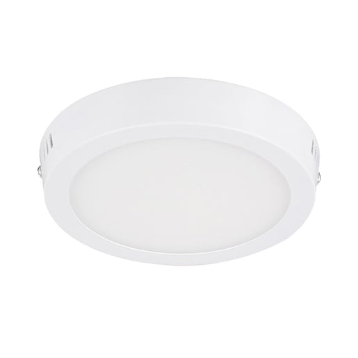 Lámpara Plafón LED de Emergencia Recargable, 12 W, Luz de Día, Sobreponer en Interiores, LED integrado