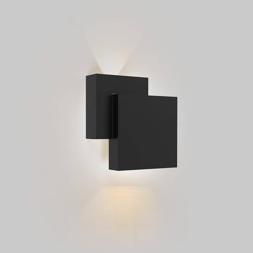 Lámpara de Pared Arbotante LED Exterior 12.5 W, Luz Cálida Brillante, Ángulo Ajustable, IP44, No atenuable