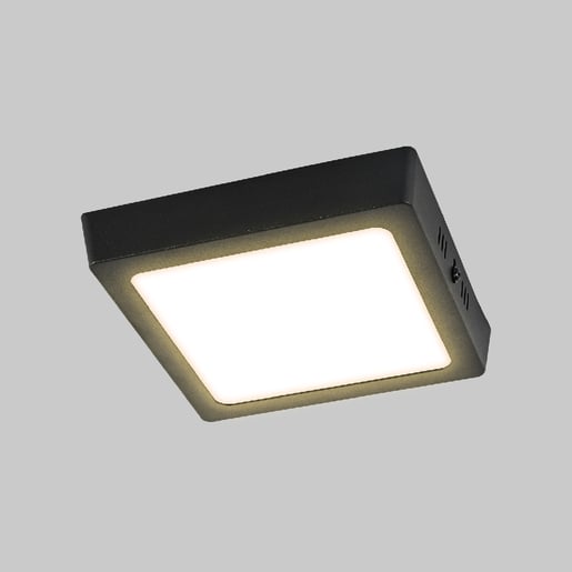 Lámpara Plafón LED Techo 12 W, Luz Cálida Brillante, Interiores, No atenuable, LED integrado Lámpara Plafón LED Techo 12 W, Luz Cálida Brillante, Interiores, No atenuable, LED integrado